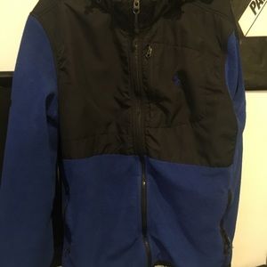 Polo Ralph Navy Blue Fleece Hoodie